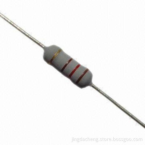 Metal Film Fusible Resistor with Low-noise, Used for Power Supplies and Battery Chargers